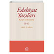 Edebiyat Yazlar Kuram ve nceleme letiim Yaynevi
