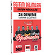 2024 KPSS Eitim Bilimleri retmenler Ekibi Geliim Psikolojisi Tamam zml 24 Deneme Yarg Yaynlar