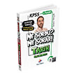  Ne Sordu Ne Sorar KPSS Tarih Soru Bankas Dizgi Kitap