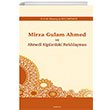 Mirza Gulam Ahmed ve Ahmedi Alglardaki Farkllamas Aratrma Yaynlar