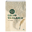 Kltr ve Medeniyete Dair slup Yazlar - II Menevi Yaynlar