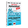 2024 KPSS YKS MS Bay Panik Yok Paragraf Orta Seviye Tamam zml Soru Bankas Yarg Yaynevi