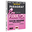 2024 KPSS YKS MSÜ Bay Panik Yok Paragraf Zor Seviye 10x20 Tamamı Çözümlü Deneme Yargı Yayınevi