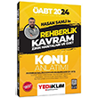 2024 ABT Hasan Sanl ile Rehberlik Kavram Zihin Haritalar ve zet Konu Anlatm Yediiklim Yaynlar