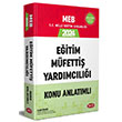 2024 T.C MEB Eitim Mfettii Yardmcl Konu Anlatml Soru Bankas Data Yaynlar