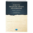 1869 dan Gnmze retim Programlarnda Din Dersleri Nobel Akademik Yaynclk