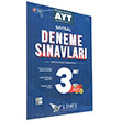 AYT Saysal 3 Deneme Limit Yaynlar