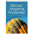 Bilimsel Aratrma Yntemleri An Yaynclk