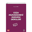 Ceza Muhakemesi Hukuku Dersleri Adalet Yaynevi
