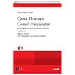 Ceza Hukuku Genel Hkmler (2. Bask) Sekin Yaynevi