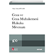 Ceza ve Ceza Muhakemesi Hukuku Mevzuat Sekin Yaynevi