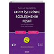Soru Ve Cevaplarla Yapm lerinde Szlemenin Feshi Tanm Yarg Kararlar rnek Vaka Analizleri Sekin Yaynclk