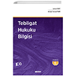 Tebligat Hukuku Bilgisi Sekin Yaynclk