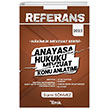 Referans Hakimlik Mevzuat Serisi Anayasa Hukuku Mevzuat Konu Anlatm Temsil Kitap