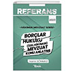 Referans Hakimlik Mevzuat Serisi Borlar Hukuku -  (zel Hkmler) Mevzuat Konu Anlatm Temsil Kitap