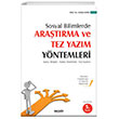 Aratrma ve Tez Yazm Yntemleri Sekin Yaynclk