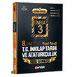 8. Snf LGS T.C. nklap Tarihi ve Atatrklk etin Ceviz Omega 3 Soru Bankas Artbir Yaynlar