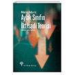 Aylak Snfn ktisadi Teorisi Yordam Kitap