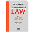 An Introducton To Law Der Yaynlar