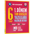 6. Snf 1. Dnem Tm Dersler Yazllara Hazrlk Kitab KR Akademi