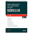 Temel Kanunlarda ve Usul Kanunlarnda Yer Alan Sreler Sekin Yaynclk