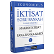 KPSS A Grubu Economicus Makro ktisat ve Para-Banka-Kredi Cilt 2 Soru Bankas Pegem Akademi Yaynclk
