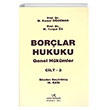 Borlar Hukuku Genel Hkmler Cilt 2 Vedat Kitaplk