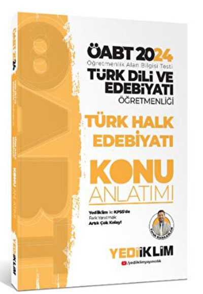 2024 ABT Trk Dili Ve Edebiyat retmenlii Trk Halk Edebiyat Konu Anlatm Yediiklim Yaynlar