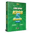 2024 Lise  Lisans KPSS sabet 5 Deneme Takip Yaynlar