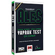 2024 ALES Vip Saysal-Szel Yetenek ek Kopart Yaprak Test Yarg Yaynlar