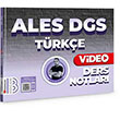 2025 ALES DGS Trke Video Ders Notlar Benim Hocam Yaynlar