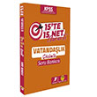 2024 KPSS Vatandalk 15te 15 Net Soru Bankas Tasar Eitim Yaynlar