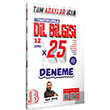 Tm Adaylar in Dil Bilgisi Tamam zml 25 Deneme Benim Hocam Yaynlar