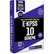 E-KPSS Tamam zml 10 Deneme (Ortaretim-nlisans) Pegem Akademi Yaynclk