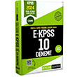 E-KPSS Tamam zml 10 Deneme (Lisans) Pegem Akademi Yaynclk
