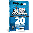 2024 KPSS Genel Kltr Hakan Bileyen ile Corafya Tamam zml 20 Deneme Yediiklim Yaynlar