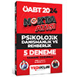 2024 ABT Nokta At Psikolojik Danmanlk ve Rehberlik Tamam zml 5 Deneme Yediiklim Yaynlar