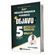 ABT Psikolojik Danmanlk ve Rehberlik DEJAVU 5 Deneme zml TKM Akademi