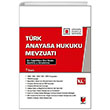 Trk Anayasa Hukuku Mevzuat Adalet Yaynevi