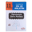 11. Snf Ortaretim Dil ve Anlatm retmenin Ders Notlar
