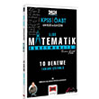 2024 ABT Lise Matematik retmenlii 10 Deneme Snav Yarg Yaynlar