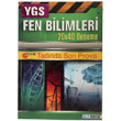 YGS Fen Bilimleri; 20x40 Deneme