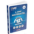 5.Snf Matematik 12li Sarmal Deneme Dinamo Yaynlar