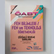 zml Deneme Sorular ABT Fen Bilimleri / Fen ve Teknoloji retmenlii