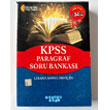 KPSS Paragraf Soru Bankas; Lisans Adaylar in