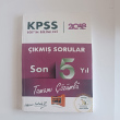 KPSS ETM BLMLER SON 5 YIL TAMAMI ZML SORU BANKASI
