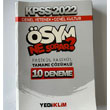 2022 KPSS GY-GK sym Ne Sorar Tamam zml 10 Fasikl Deneme Yediiklim Yaynlar