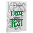 2025 KPSS Ortaretim n Lisans Trke ek Kopart Yaprak Test sem Yaynclk