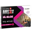 KPSS Dil Bilgisi Ariv Ders Notlar Video Destekli