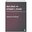bn Sn ve Kitb l nsf Aristoteles e Nispet Edilen slcy nn Almlan z yaynclk